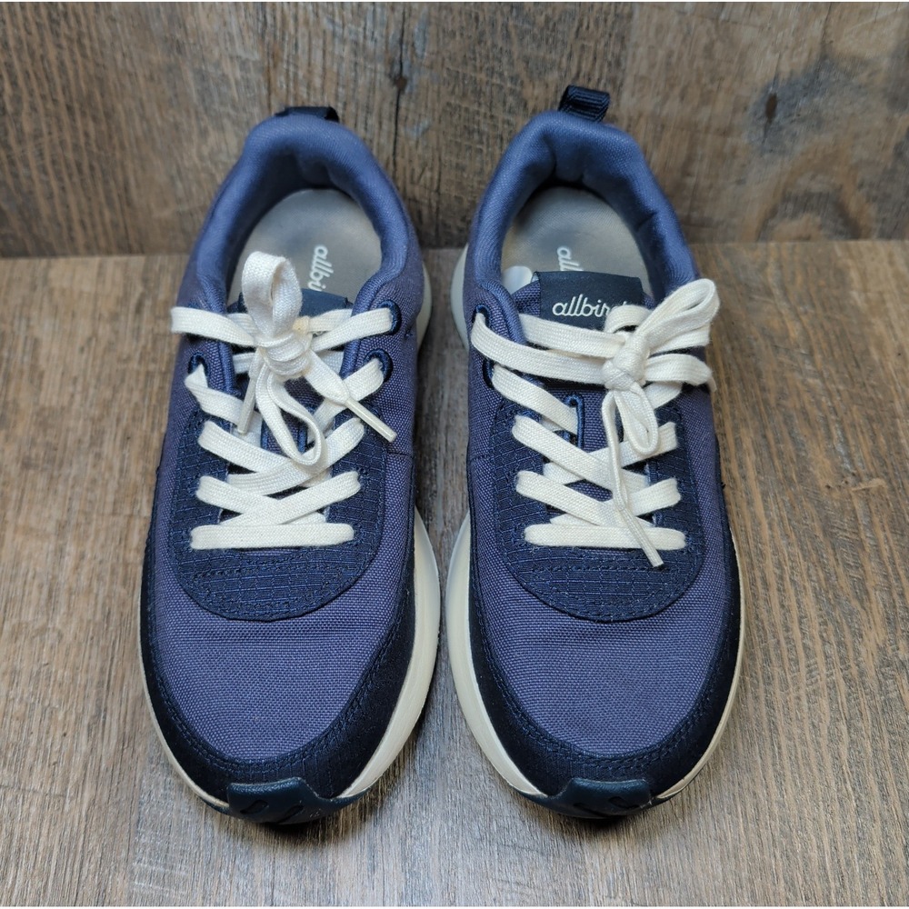 Allbirds Courier Womens Size 7 Navy Blue Athletic Running Walking Shoes Sneakers - Picture 4 of 14